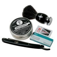 Фото Набір для гоління Boker Gift Set Barberette Black змінні леза 140901SET